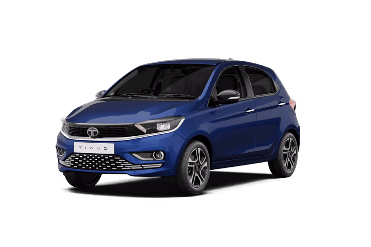 Tata Tiago in Arizona Blue